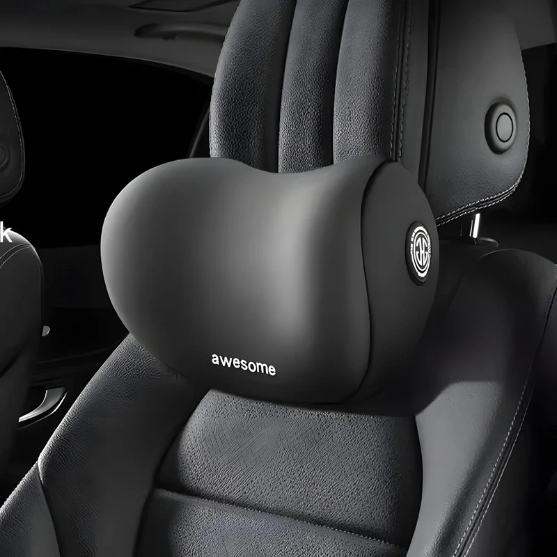 Car Headrest and Lumbar Cushion Set