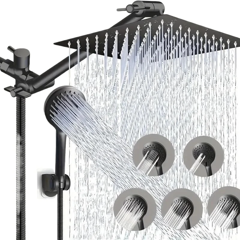 Rainfall Shower System with Handheld