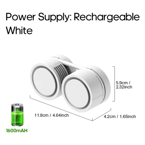 New Hanging Neck Fan Portable Cooling Fan Air Cooler USB Leafless