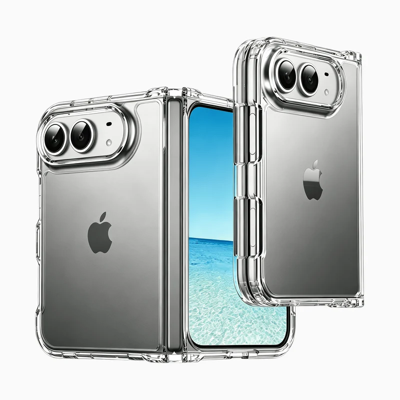NexTECH® | Clear Full-Cover Shockproof Case for iPhone Duo