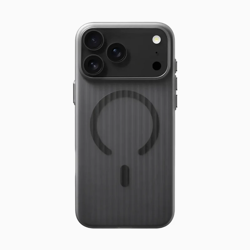 NexTECH® | Minimalist Striped MagSafe Matte Case for iPhone