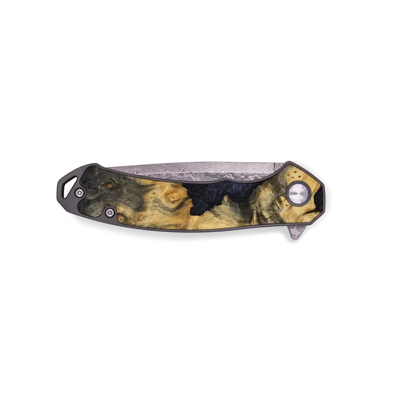 EDC Wood Pocket Knife - Helene (Wood Burl, 830025)
