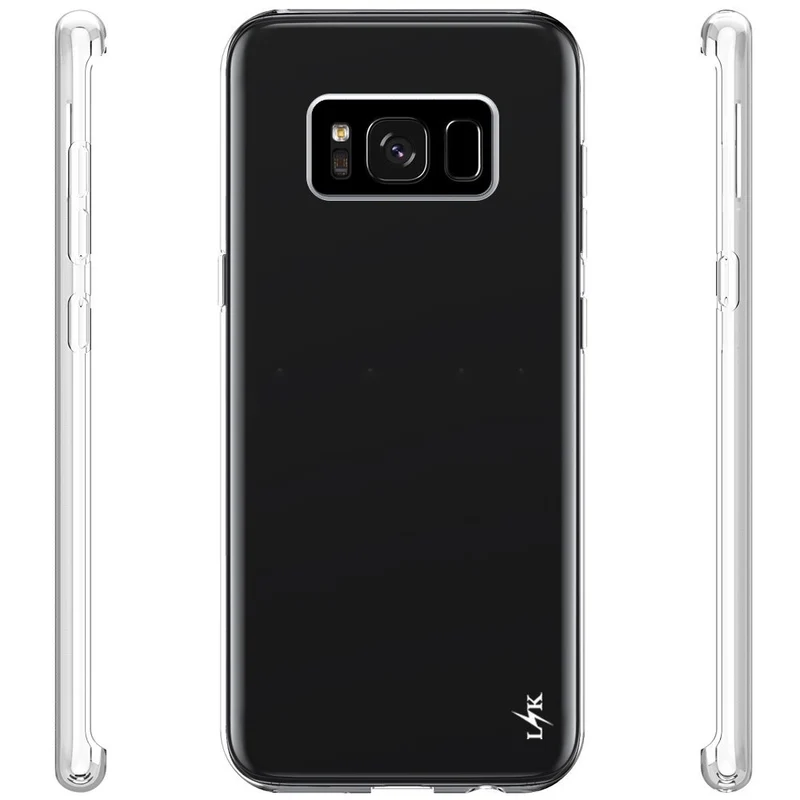 Galaxy S8 Case, LK Ultra [Slim Thin] Scratch Resistant TPU Rubber Soft Skin Silicone Protective Case Cover for Samsung Galaxy S8