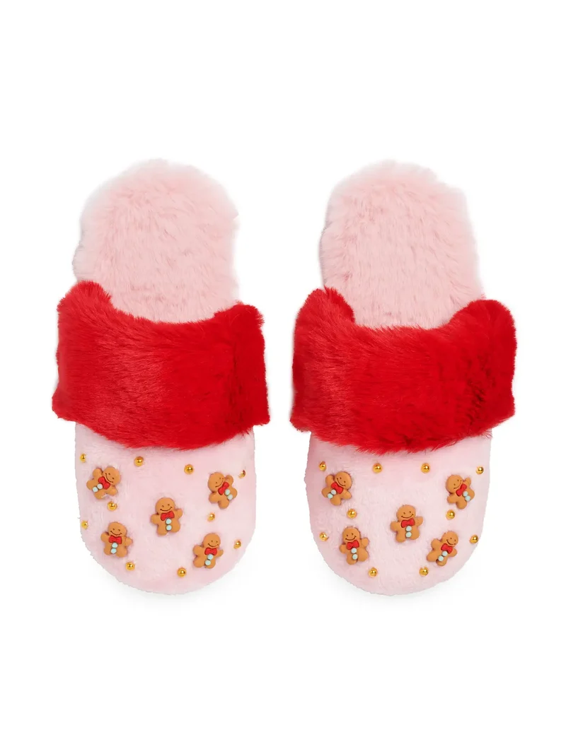Gingerbread Man Slippers