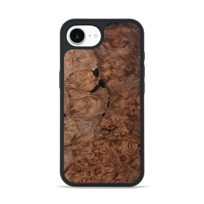 iPhone 16e Wood Phone Case - Hobart (Wood Burl, 830019)