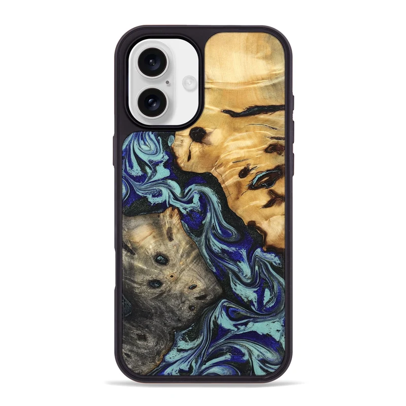 iPhone 16 Plus Wood Phone Case - Wilton (Green, 829980)