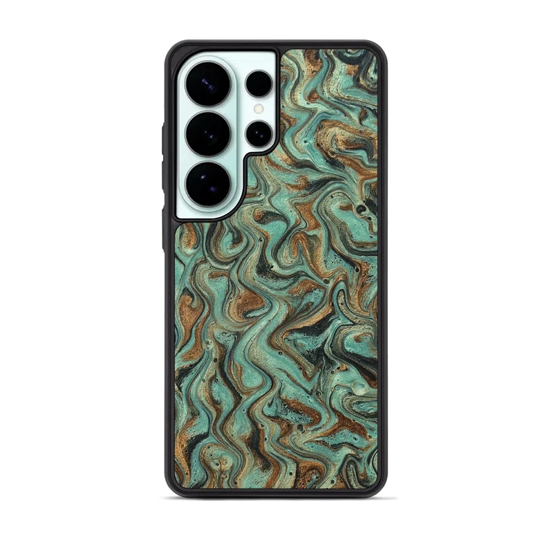 Galaxy S26 Ultra Wood Phone Case - Arsenio (Green, 829978)