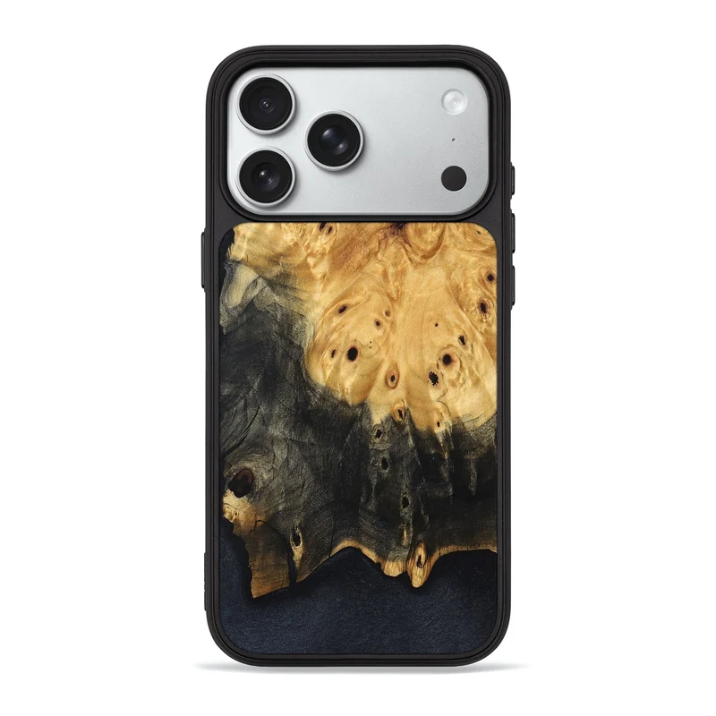 iPhone 18 Pro Max Wood Phone Case - Natalya (Wood Burl, 829991)