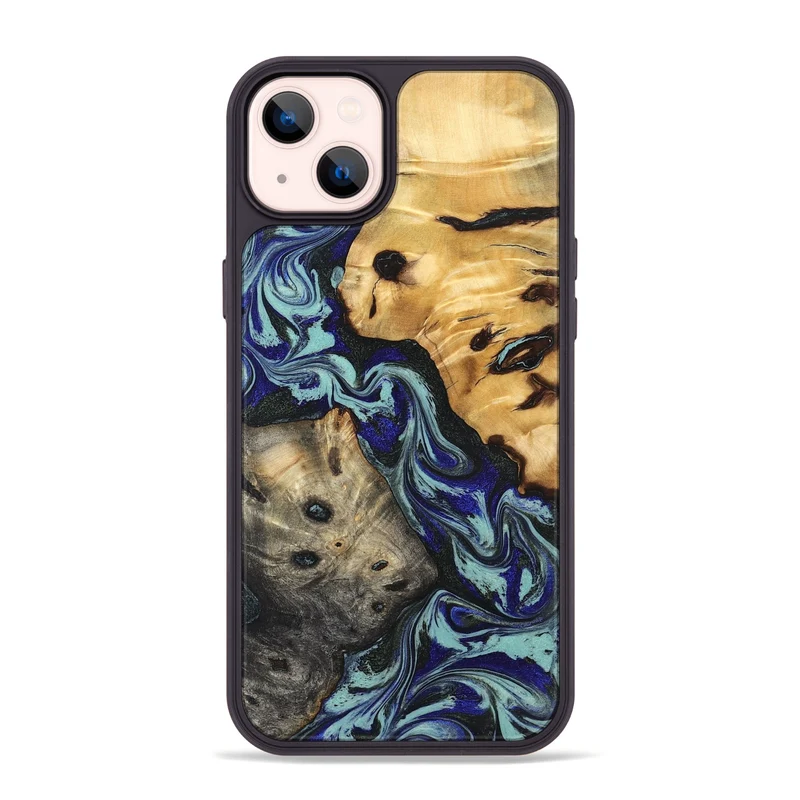 iPhone 14 Plus Wood Phone Case - Wilton (Green, 829980)