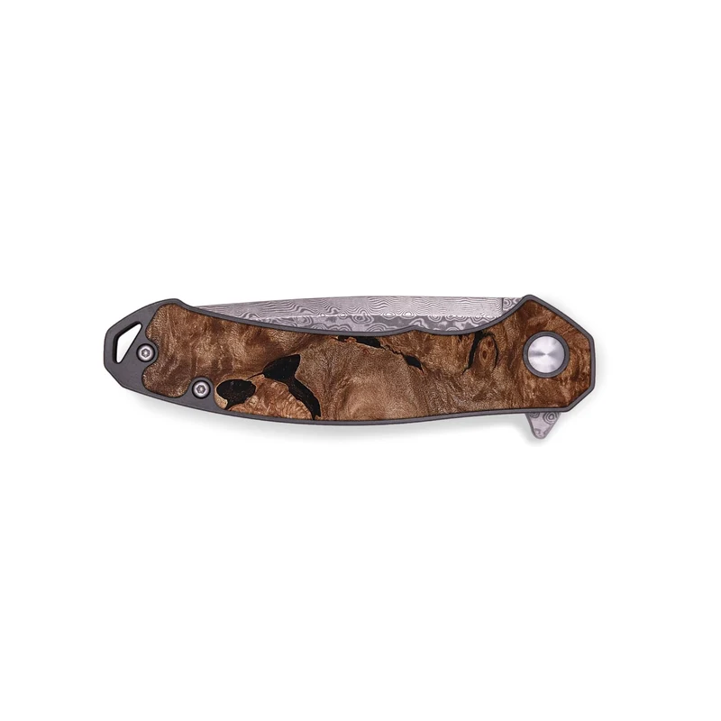 EDC Wood Pocket Knife - Hobart (Wood Burl, 830019)