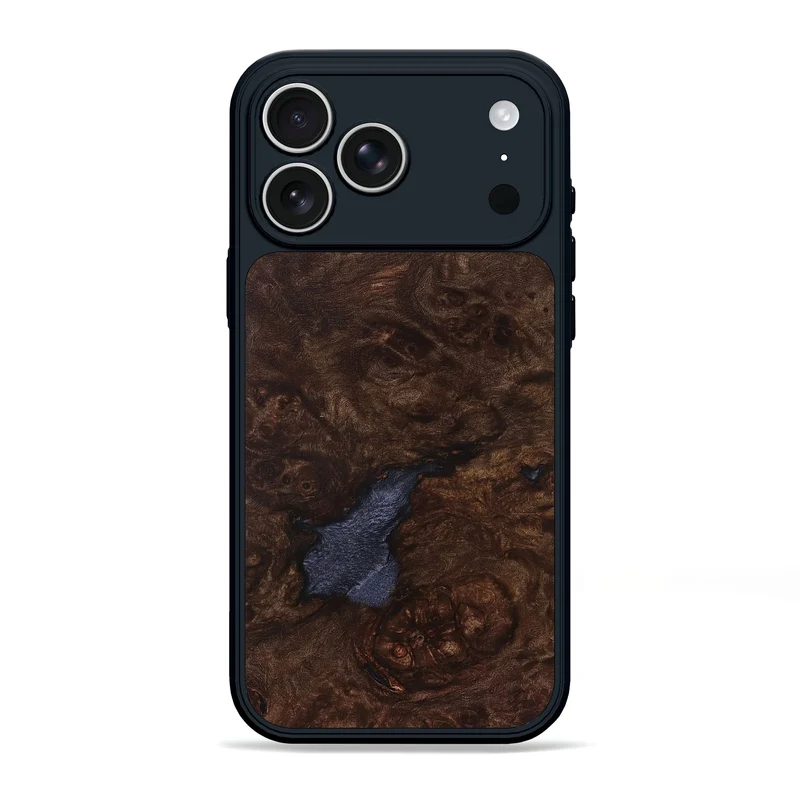 iPhone 17 Pro Max Wood Phone Case - Deloris (Wood Burl, 829994)