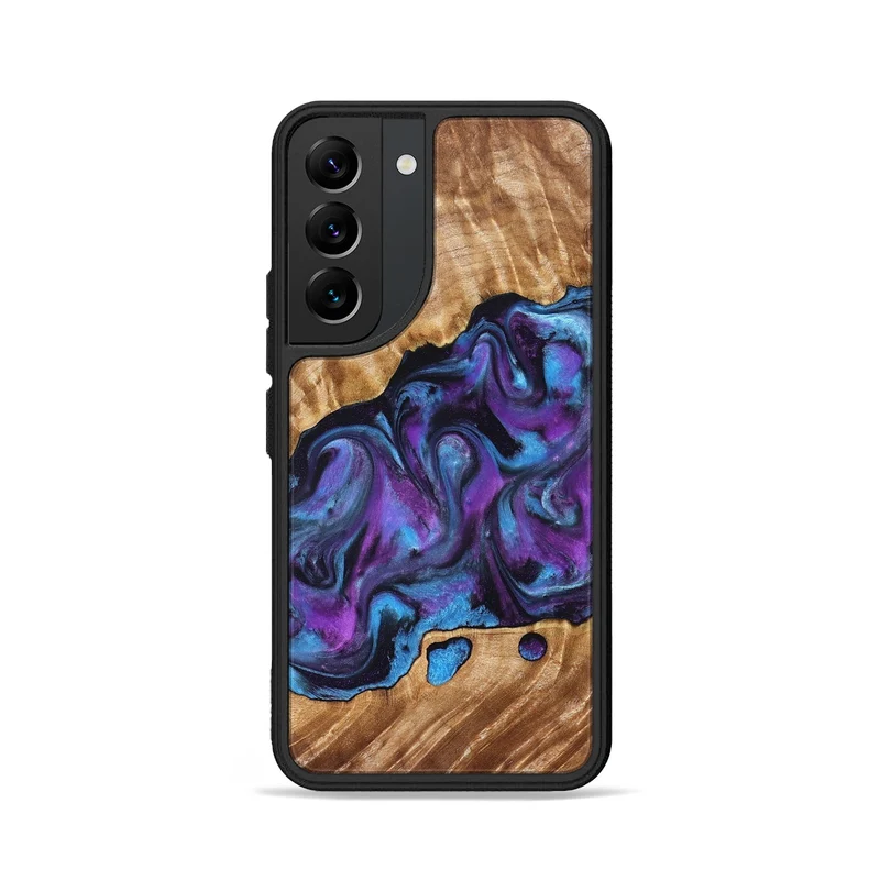 Galaxy S22 Wood Phone Case - Warren (Purple, 830013)