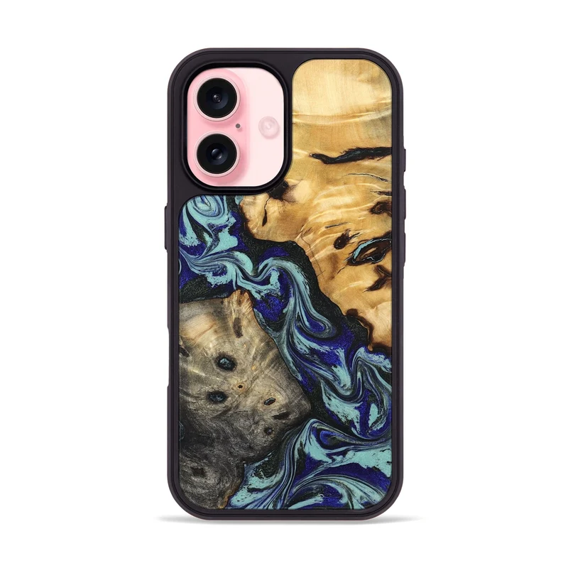 iPhone 16 Wood Phone Case - Wilton (Green, 829980)