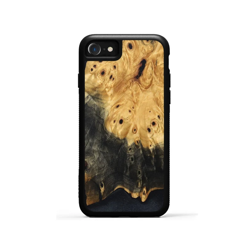 iPhone SE Wood Phone Case - Natalya (Wood Burl, 829991)