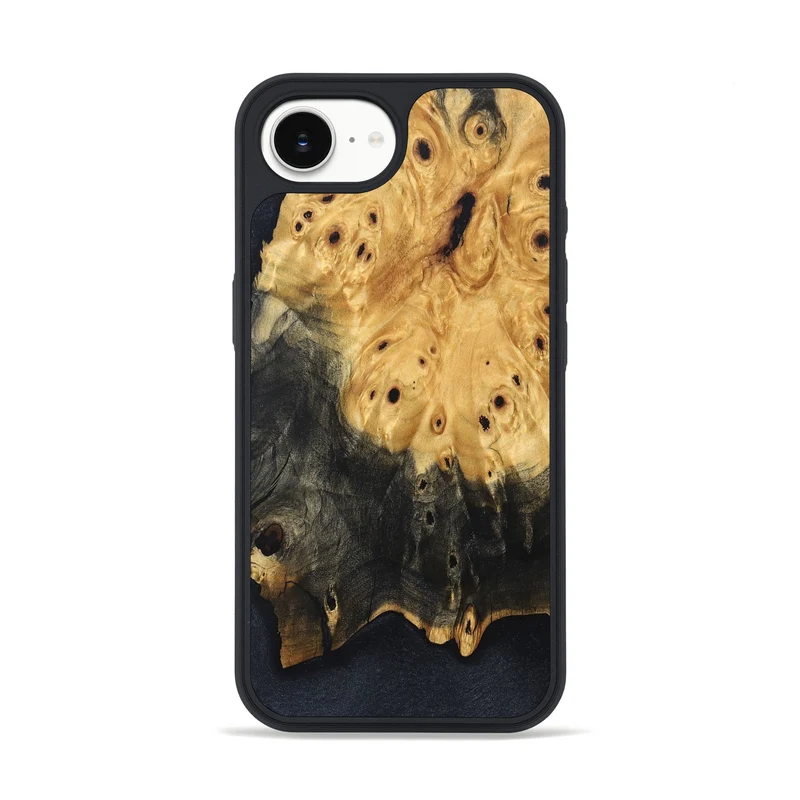 iPhone 16e Wood Phone Case - Natalya (Wood Burl, 829991)