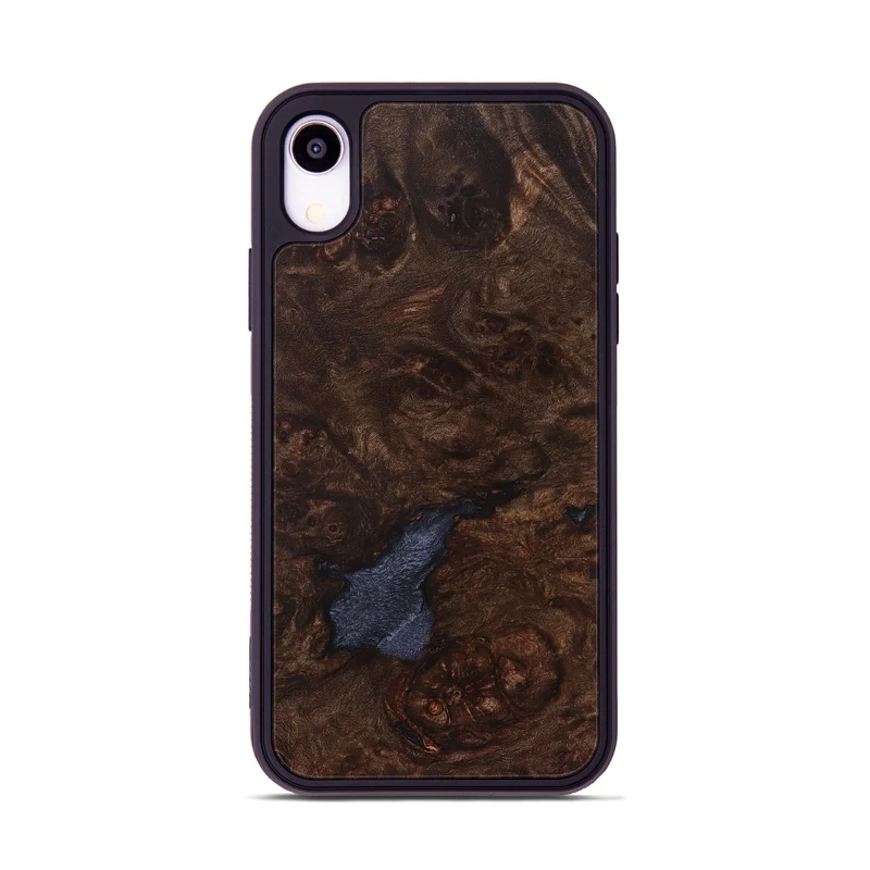 iPhone Xr Wood Phone Case - Deloris (Wood Burl, 829994)