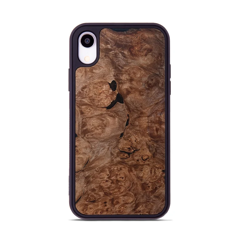 iPhone Xr Wood Phone Case - Hobart (Wood Burl, 830019)