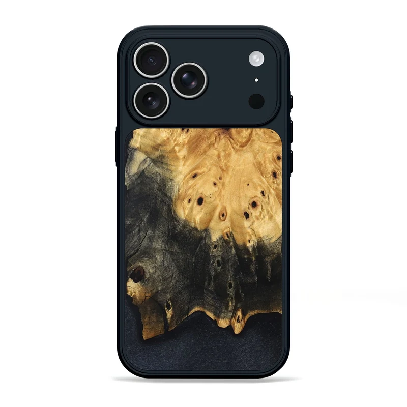 iPhone 17 Pro Max Wood Phone Case - Natalya (Wood Burl, 829991)