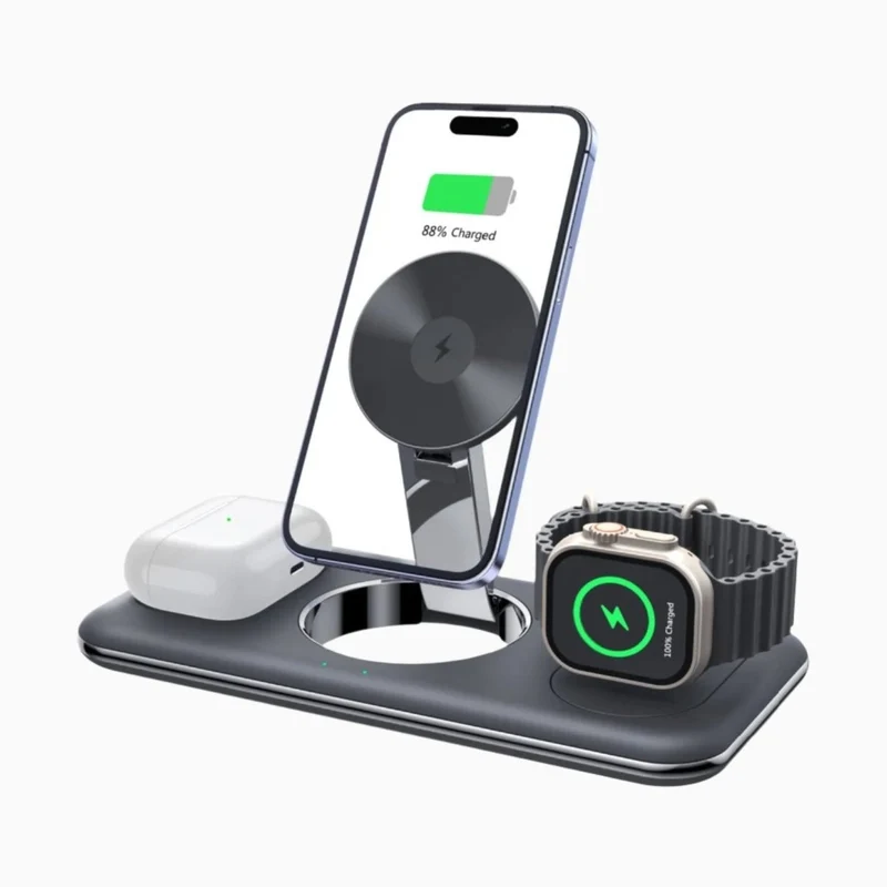 NexTECH® | 3-in-1 Foldable Wireless Charging Station