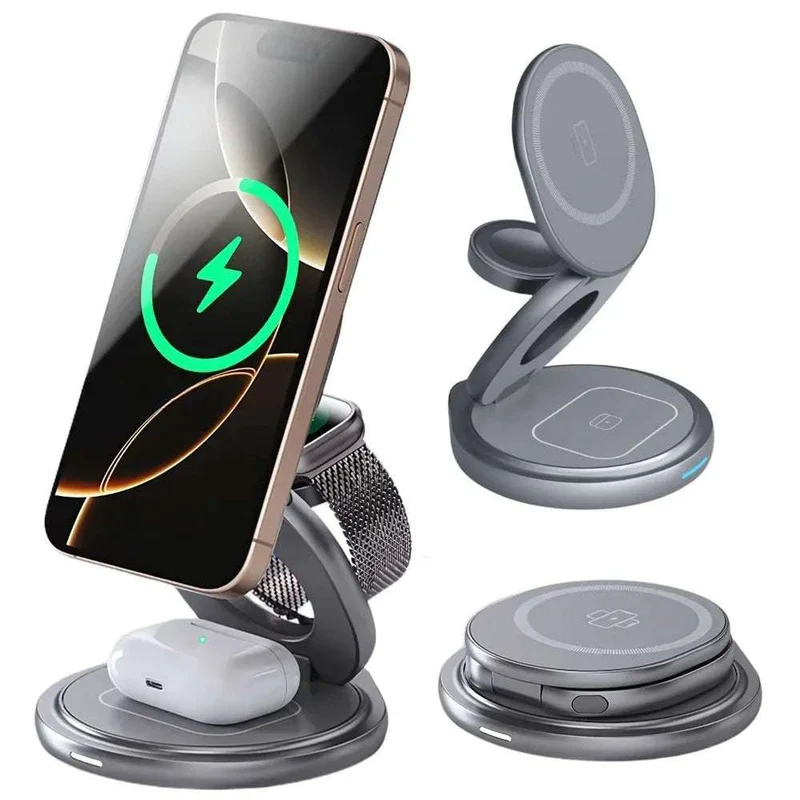 NexTECH® | 3-in-1 Foldable Wireless Charger