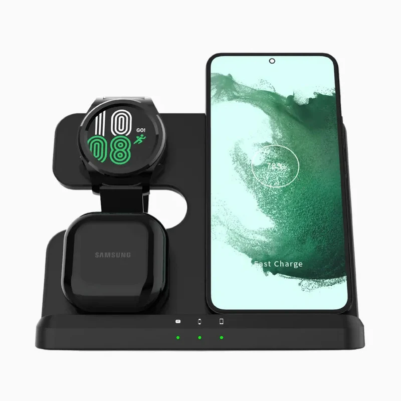 NexTECH® | 3-in-1 Wireless Charger for Samsung
