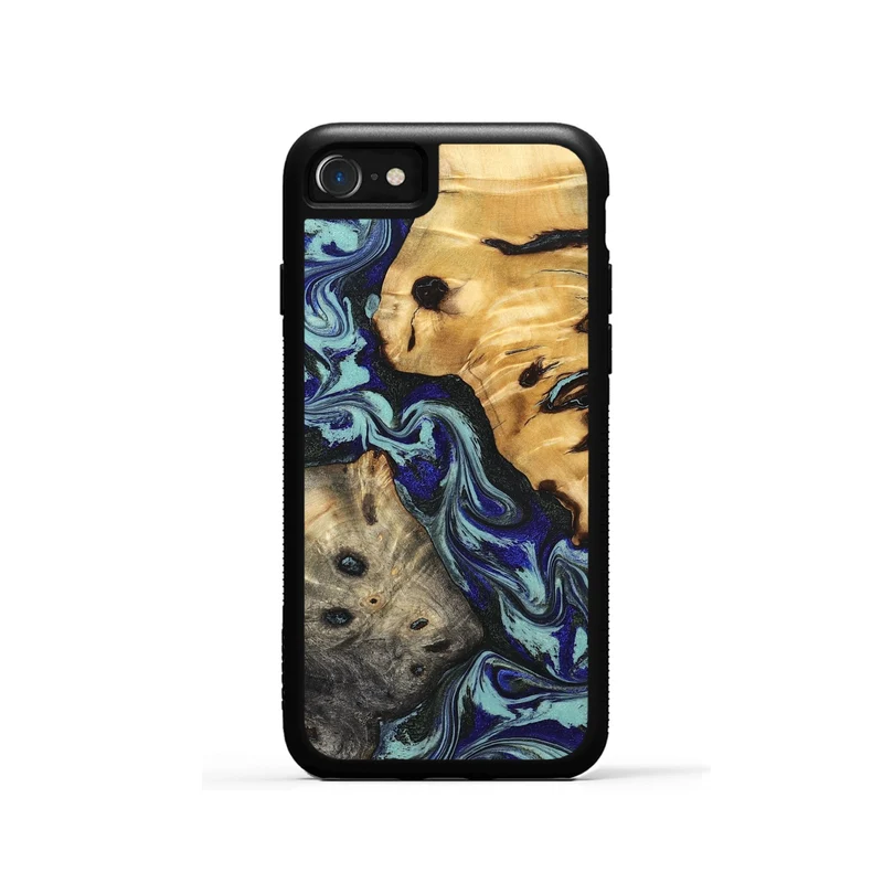 iPhone SE Wood Phone Case - Wilton (Green, 829980)