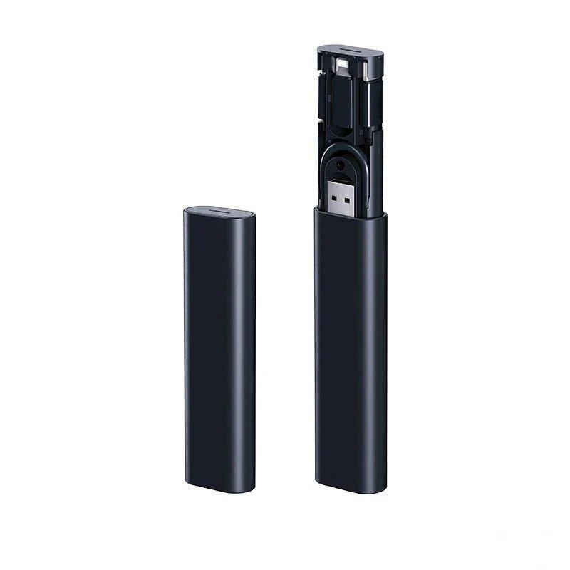 NexTECH® | Multifunctional 8-in-1 Data Cable Digital Box with SIM & SD Card Storage