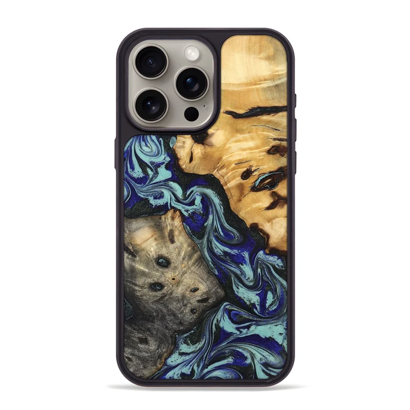 iPhone 15 Pro Max Wood Phone Case - Wilton (Green, 829980)