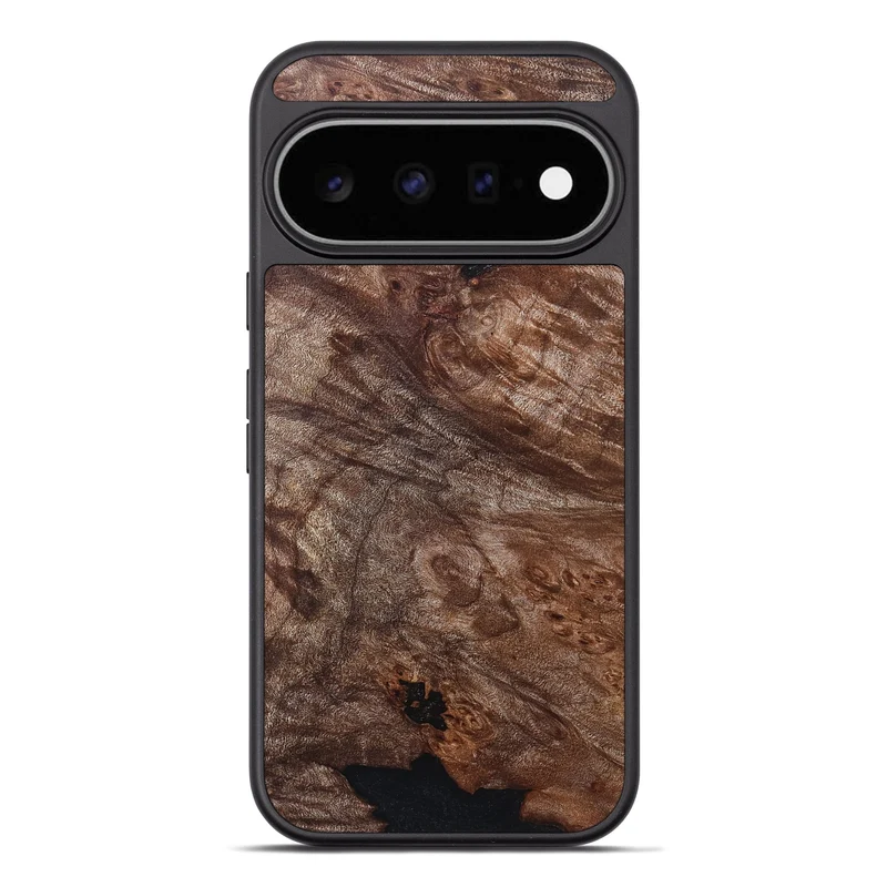 Pixel 11 Pro XL Wood Phone Case - Atharv (Wood Burl, 830024)