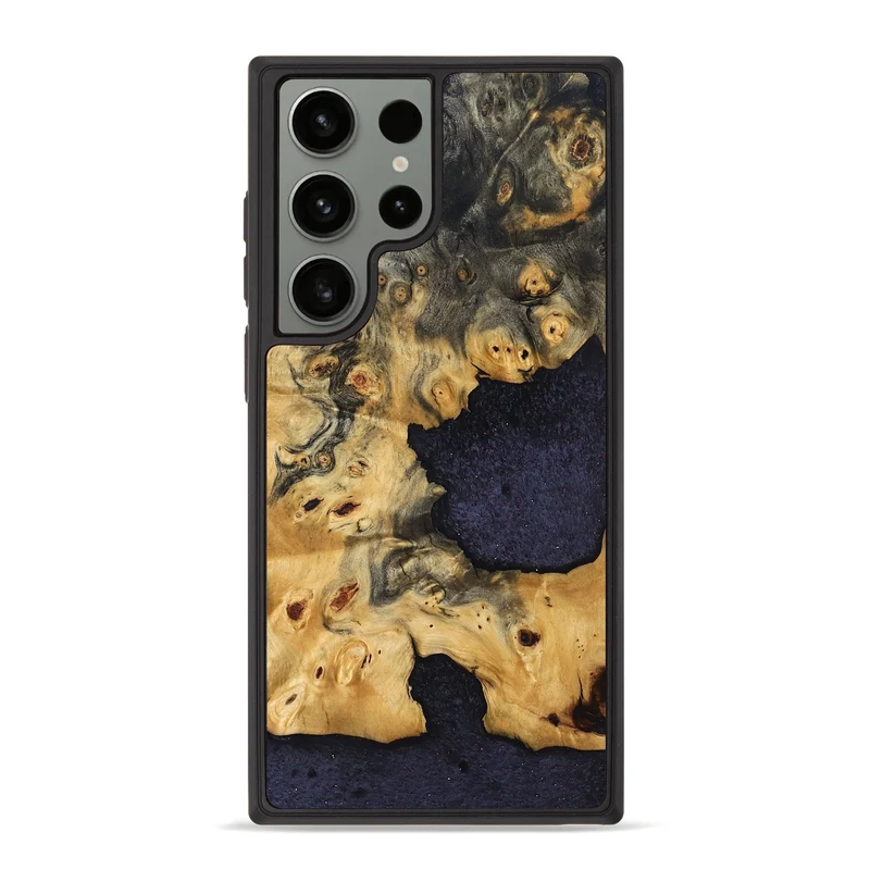 Galaxy S23 Ultra Wood Phone Case - Helene (Wood Burl, 830025)