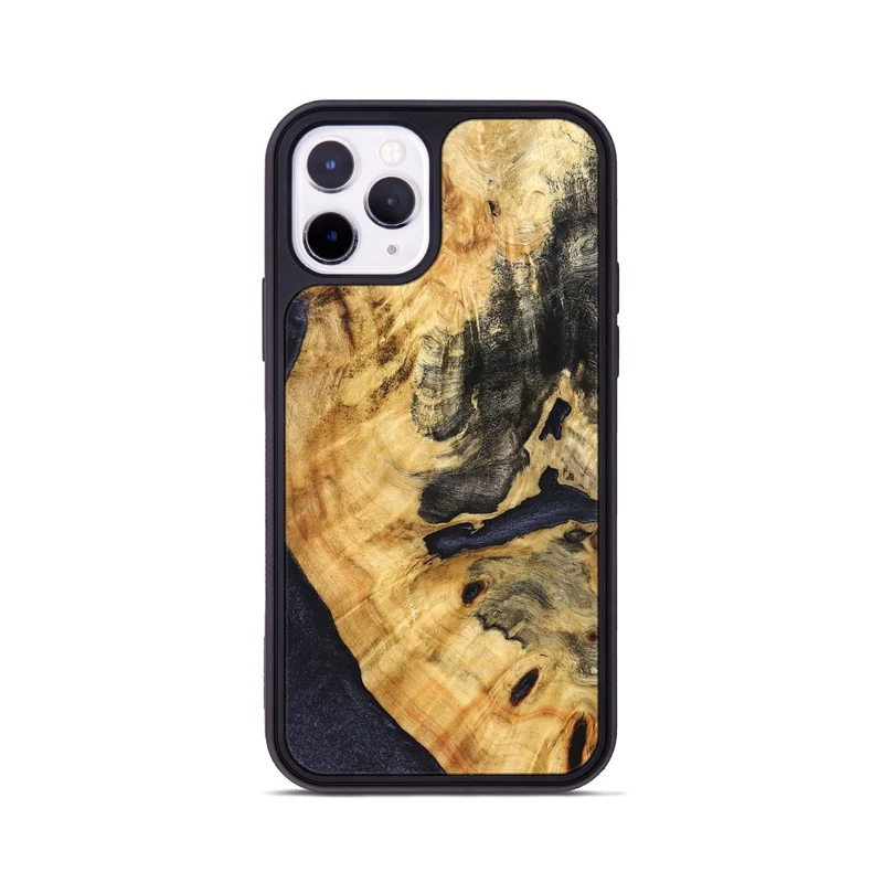 iPhone 11 Pro Wood Phone Case - Nataly (Wood Burl, 830028)