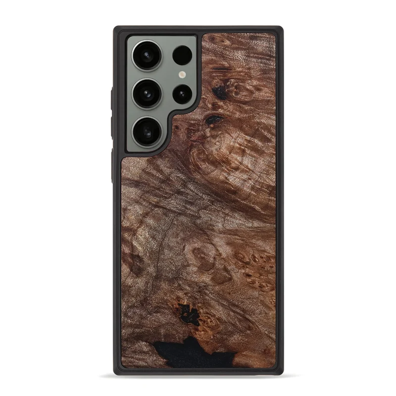 Galaxy S23 Ultra Wood Phone Case - Atharv (Wood Burl, 830024)