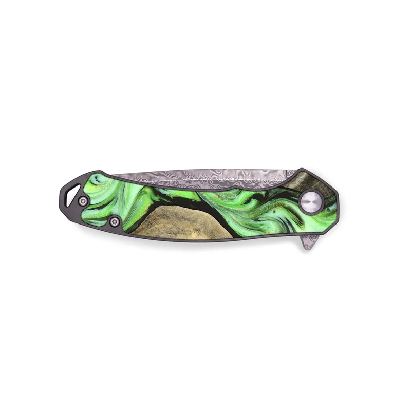 EDC Wood Pocket Knife - Jasen (Neon, 829984)