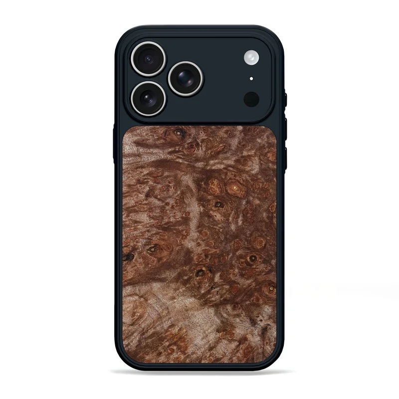iPhone 17 Pro Max Wood Phone Case - Jacque (Wood Burl, 829992)