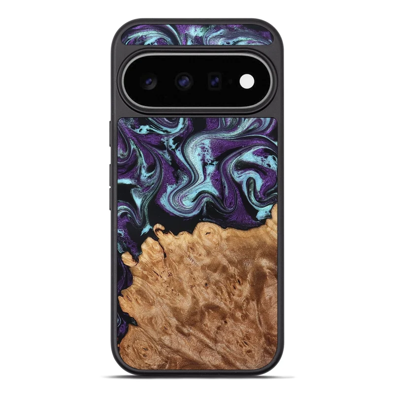 Pixel 11 Pro XL Wood Phone Case - Florida (Purple, 830018)