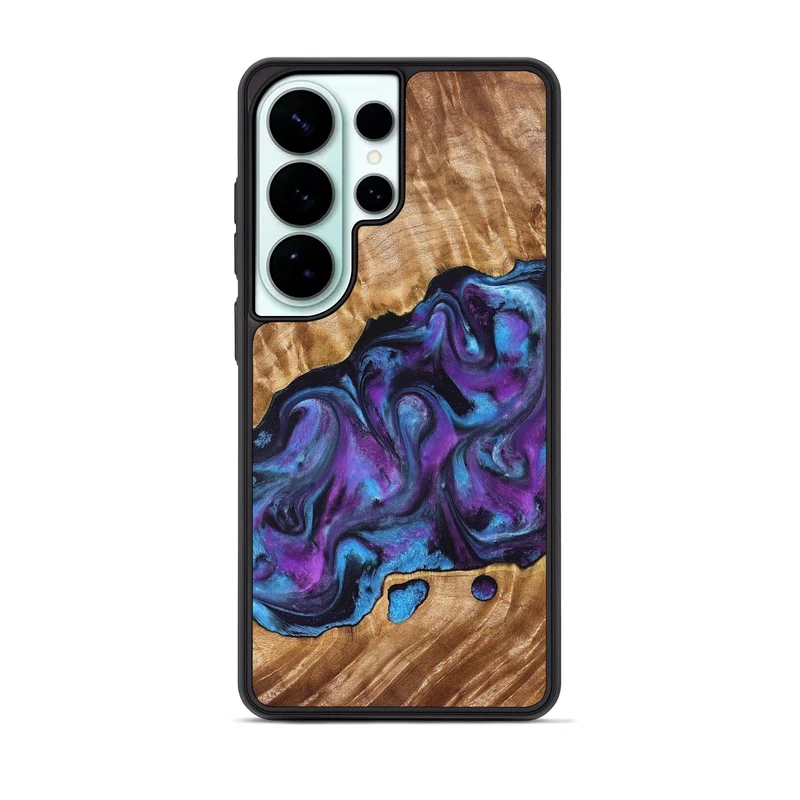 Galaxy S26 Ultra Wood Phone Case - Warren (Purple, 830013)