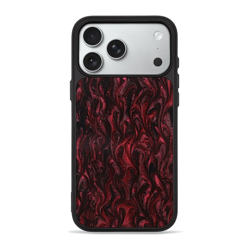 iPhone 18 Pro Max ResinArt Phone Case - Roxane (Red, 830010)