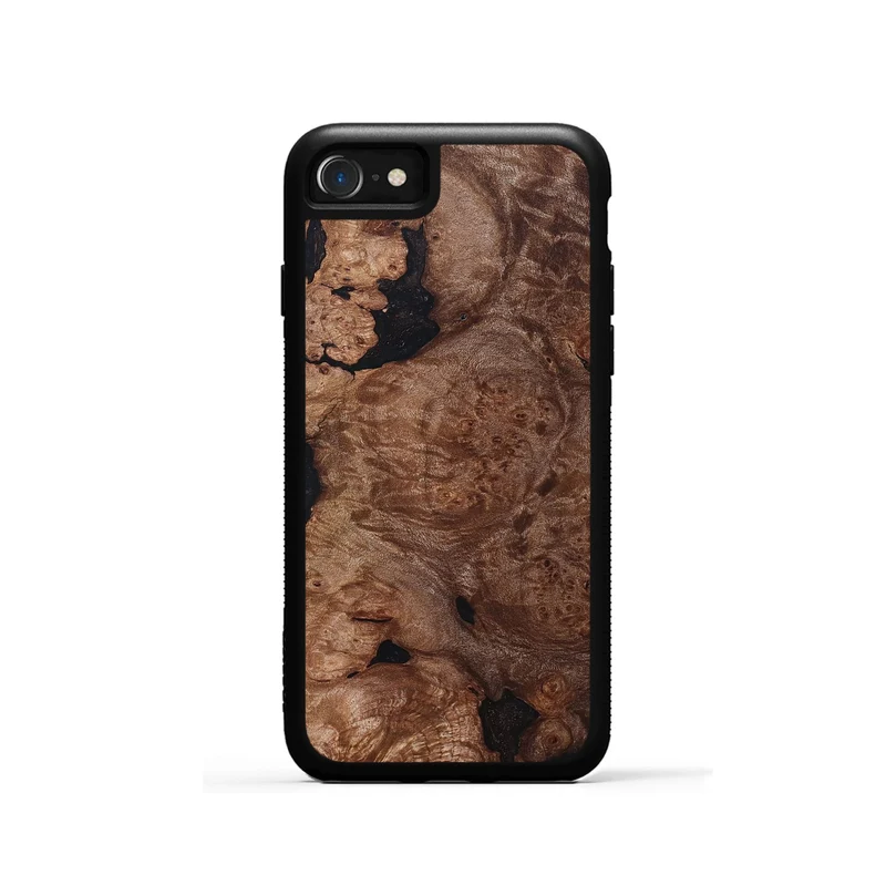 iPhone SE Wood Phone Case - Elian (Wood Burl, 830029)