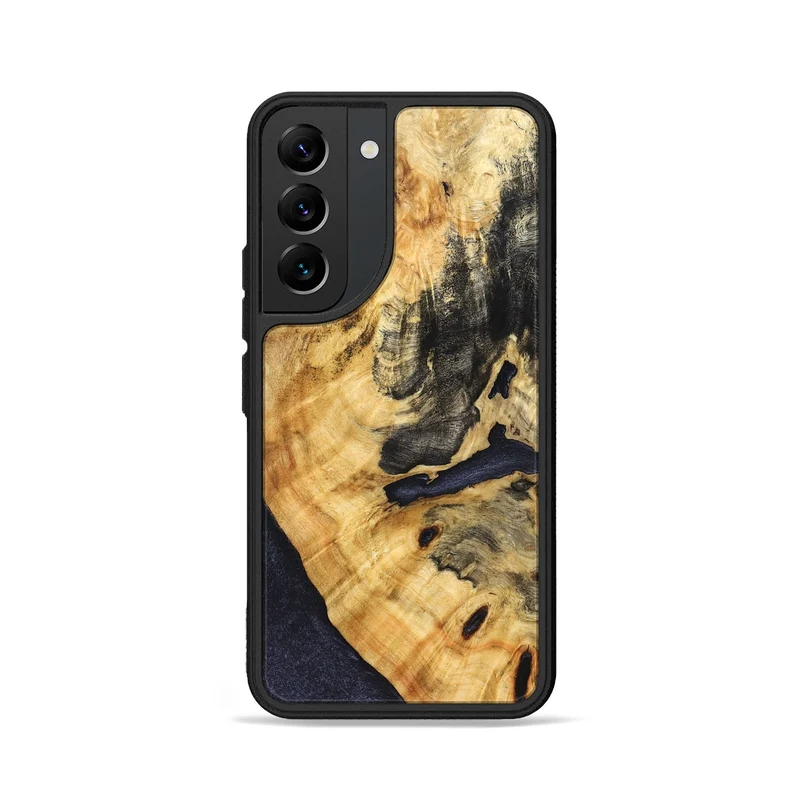 Galaxy S22 Wood Phone Case - Nataly (Wood Burl, 830028)