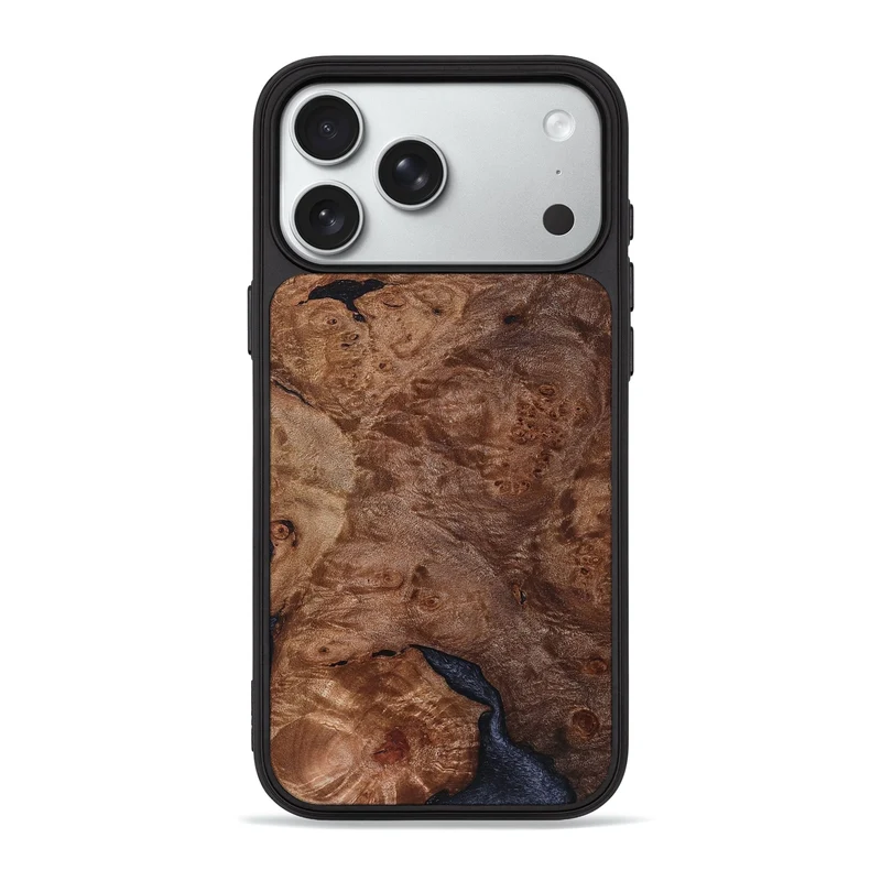 iPhone 18 Pro Max Wood Phone Case - Trina (Wood Burl, 830026)