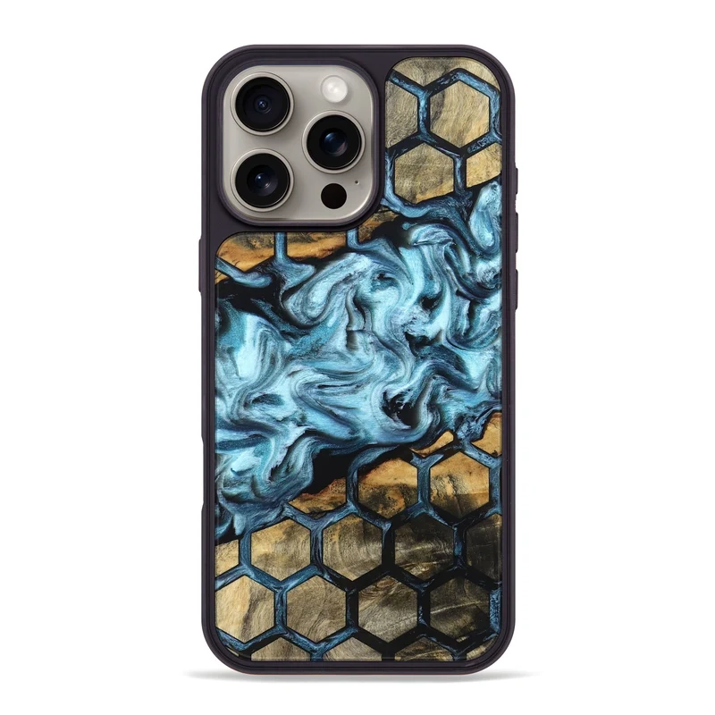 iPhone 16 Pro Max Wood Phone Case - Eliel (Pattern, 829958)