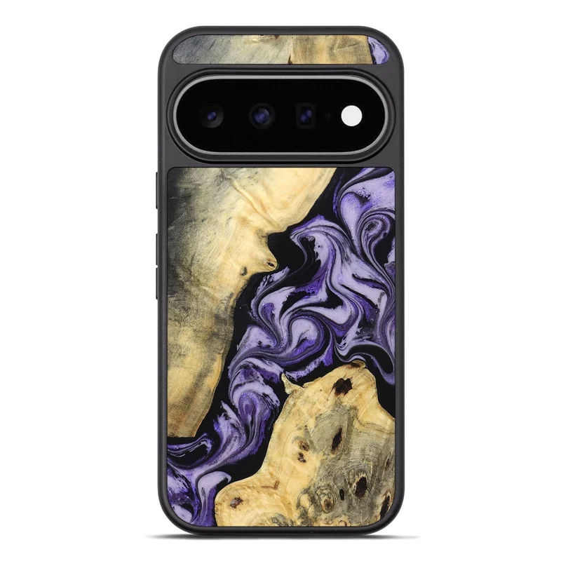 Pixel 11 Pro XL Wood Phone Case - Sharon (Purple, 830016)