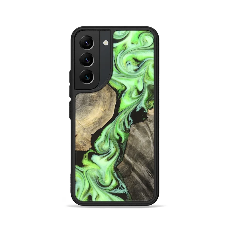 Galaxy S22 Wood Phone Case - Jasen (Neon, 829984)