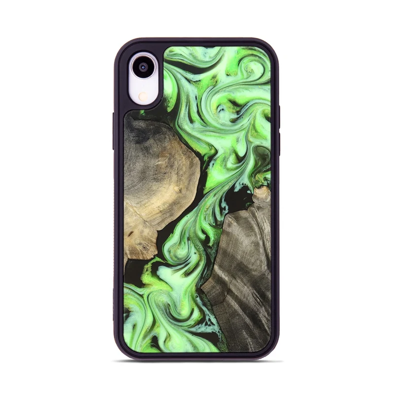 iPhone Xr Wood Phone Case - Jasen (Neon, 829984)