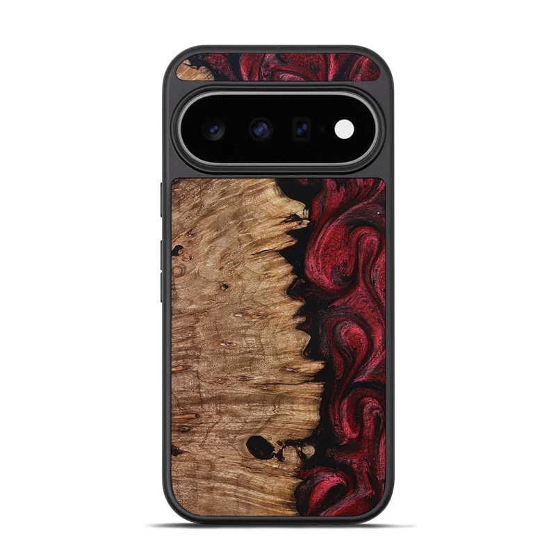 Pixel 11 Pro Wood Phone Case - Axl (Red, 830012)