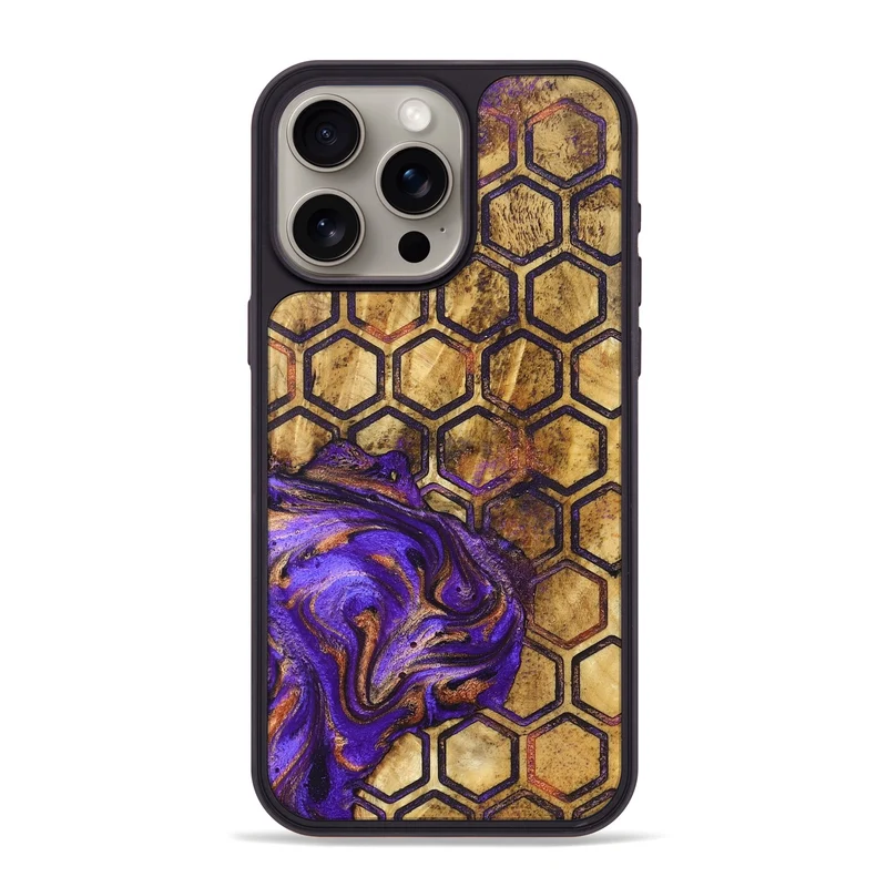 iPhone 15 Pro Max Wood Phone Case - Arlet (Pattern, 829960)