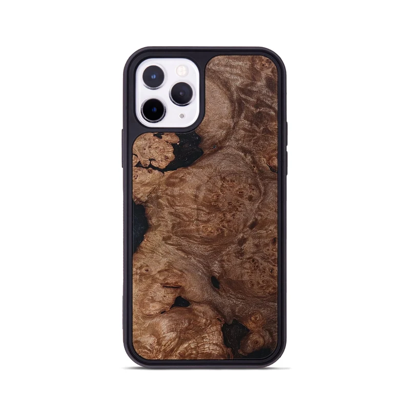 iPhone 11 Pro Wood Phone Case - Elian (Wood Burl, 830029)