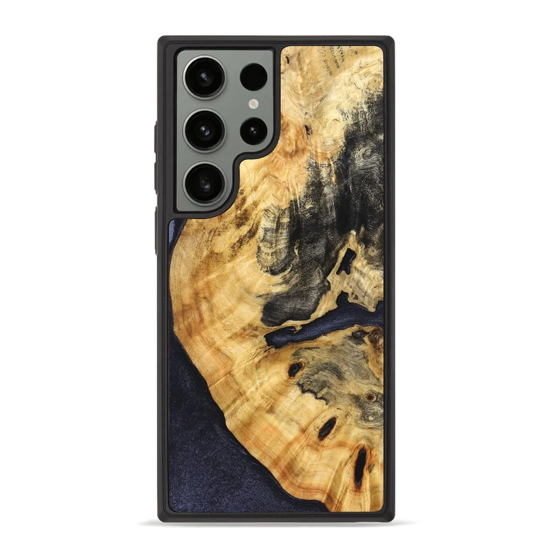 Galaxy S23 Ultra Wood Phone Case - Nataly (Wood Burl, 830028)