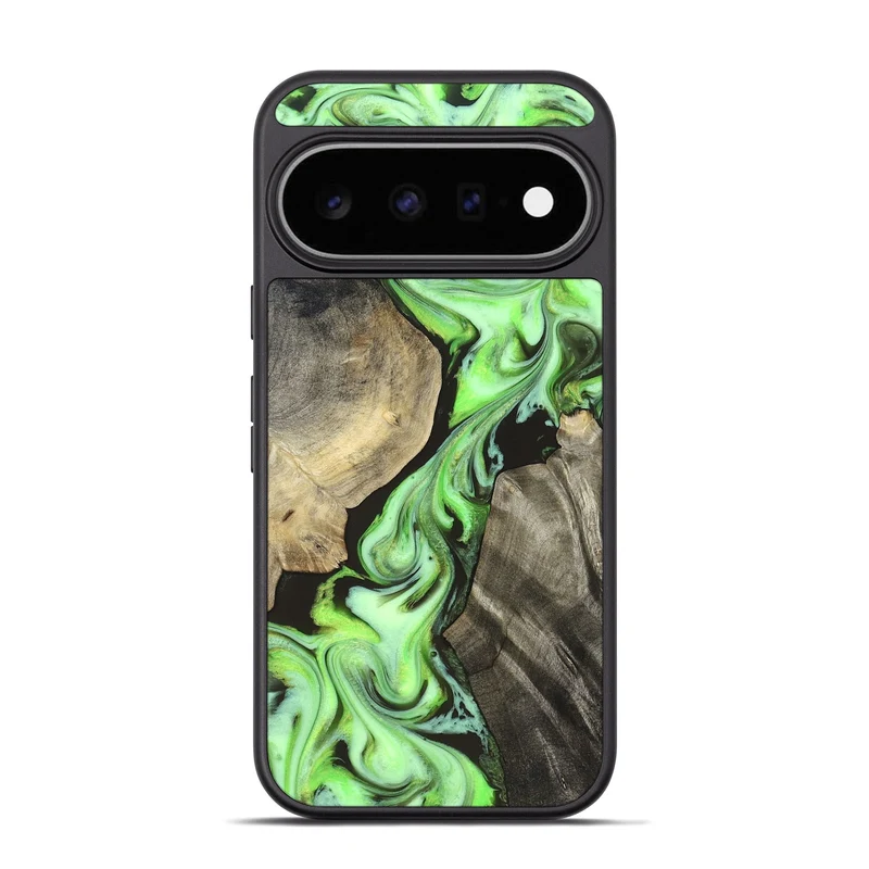 Pixel 11 Pro Wood Phone Case - Jasen (Neon, 829984)