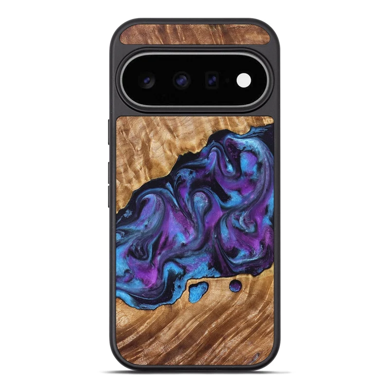 Pixel 11 Pro XL Wood Phone Case - Warren (Purple, 830013)